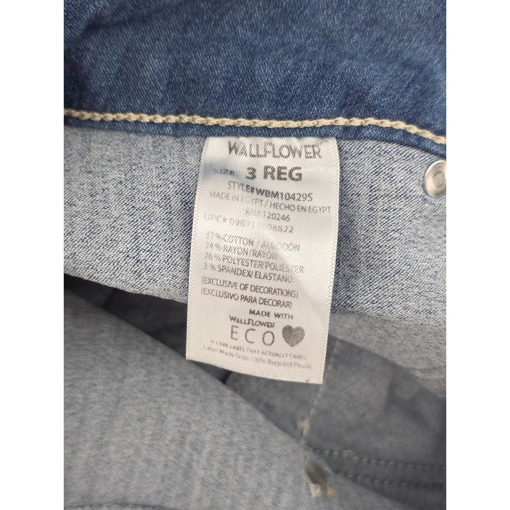 Wallflower Jeans Womens Size 3 - Picture 8 of 8